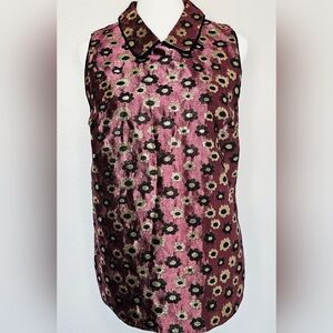 J. Crew Women's Elegant Floral Blouse